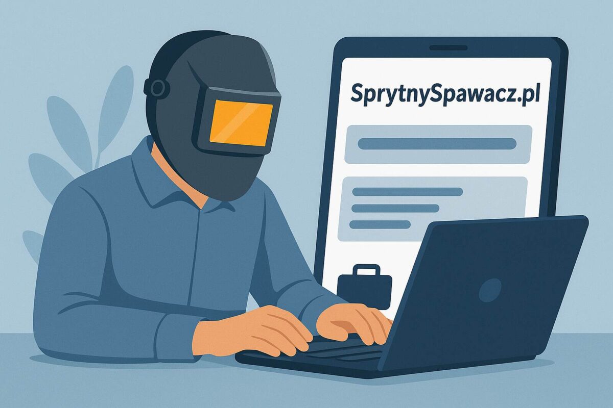 spawacz siedzi i dodaje ogloszenie 