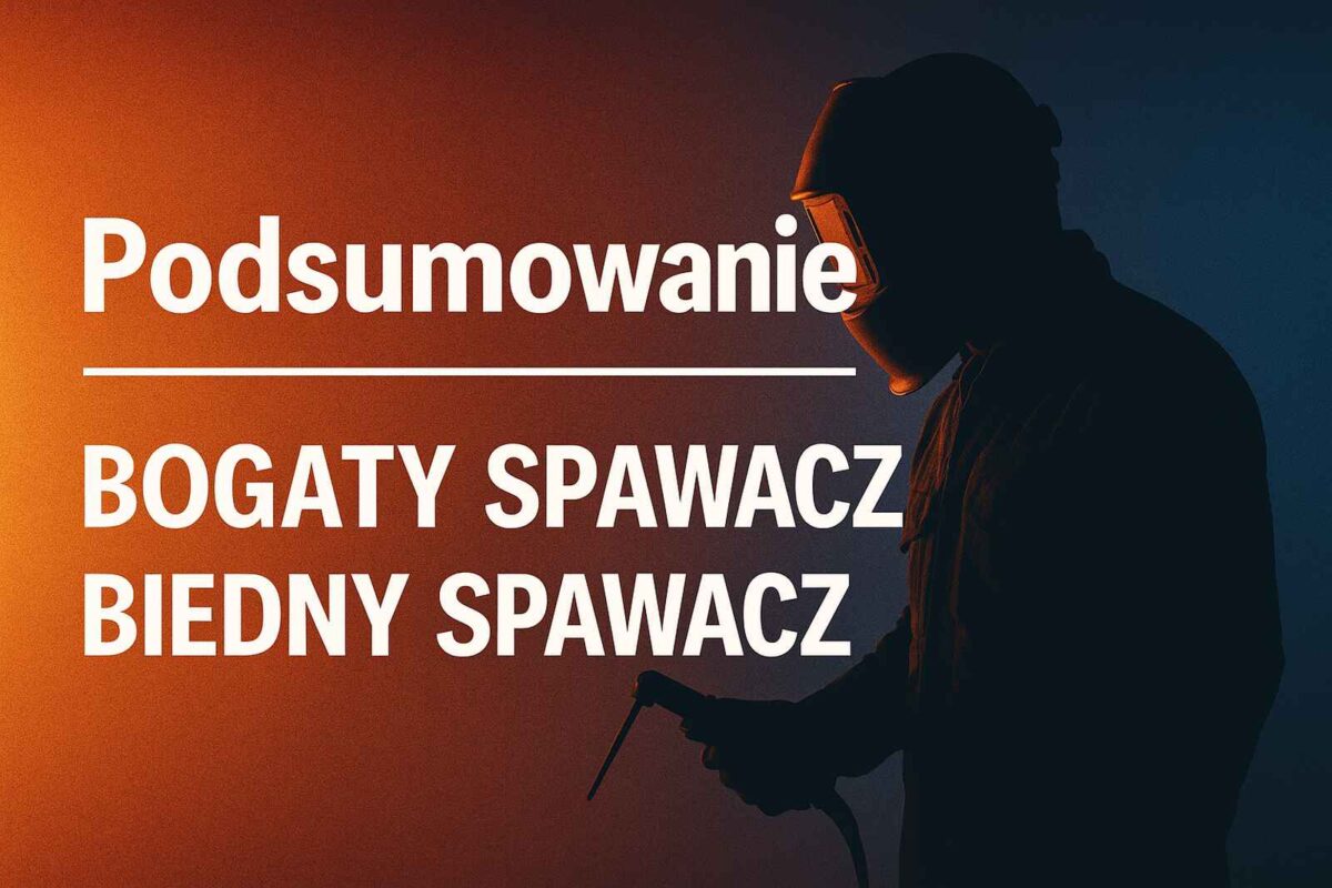 Podsumowanie: bogaty spawacz, biedny spawacz – wybór podejścia do zawodu należy do Ciebie.