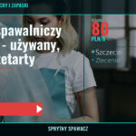 Fartuch spawalniczy skórzany - używany, lekko przetarty, Szczecin, 80 PLN/h, SprytnySpawacz.pl