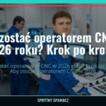 Jak zostać operatorem CNC w 2026 roku? Krok po kroku. 1 Jak zostać operatorem CNC w 2026 roku? Krok po kroku. — SprytnySpawacz.pl