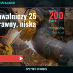 Kabel spawalniczy 25 mm – sprawny, niska cena, Kraków, 200 PLN/h, SprytnySpawacz.pl