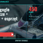 Komplet gogle spawalnicze + przyłbica + osprzęt ochronny, Wrocław, 450 PLN/h, SprytnySpawacz.pl