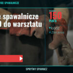 Rękawice spawalnicze BLS 2400 do warsztatu, Łódź, 150 PLN/h, SprytnySpawacz.pl