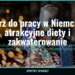 Ślusarz do pracy w Niemczech - atrakcyjne diety i zakwaterowanie, SprytnySpawacz.pl