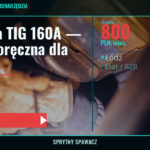 Spawarka TIG 160A — lekka i poręczna dla hobbysty, Łódź, 800 PLN/mies., SprytnySpawacz.pl