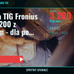 Spawarka TIG Fronius Transtig 200 z osprzętem - dla początkujących, Łódź, 3 200 PLN/mies., SprytnySpawacz.pl