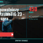 Uchwyt spawalniczy Kemppi MasterTIG 23 - używany, sprawny, Częstochowa, 450 PLN/h, SprytnySpawacz.pl