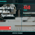 Używana wiertarka udarowa Makita HR2470 - Sprawna, okazja!, Kielce, 450 PLN/h, SprytnySpawacz.pl
