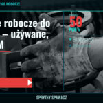 Rękawice robocze do spawania – używane, rozmiar M, Białystok, 50 PLN/h, SprytnySpawacz.pl