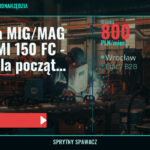 Spawarka MIG/MAG GYS GYSMI 150 FC - Idealna dla początkującego!, Wrocław, 800 PLN/mies., SprytnySpawacz.pl