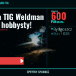 Spawarka TIG Weldman 160 - Dla hobbysty!, Bydgoszcz, 600 PLN/mies., SprytnySpawacz.pl