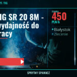 Uchwyt TIG SR 20 8M - Wysoka wydajność do ciągłej pracy, Białystok, 450 PLN/h, SprytnySpawacz.pl